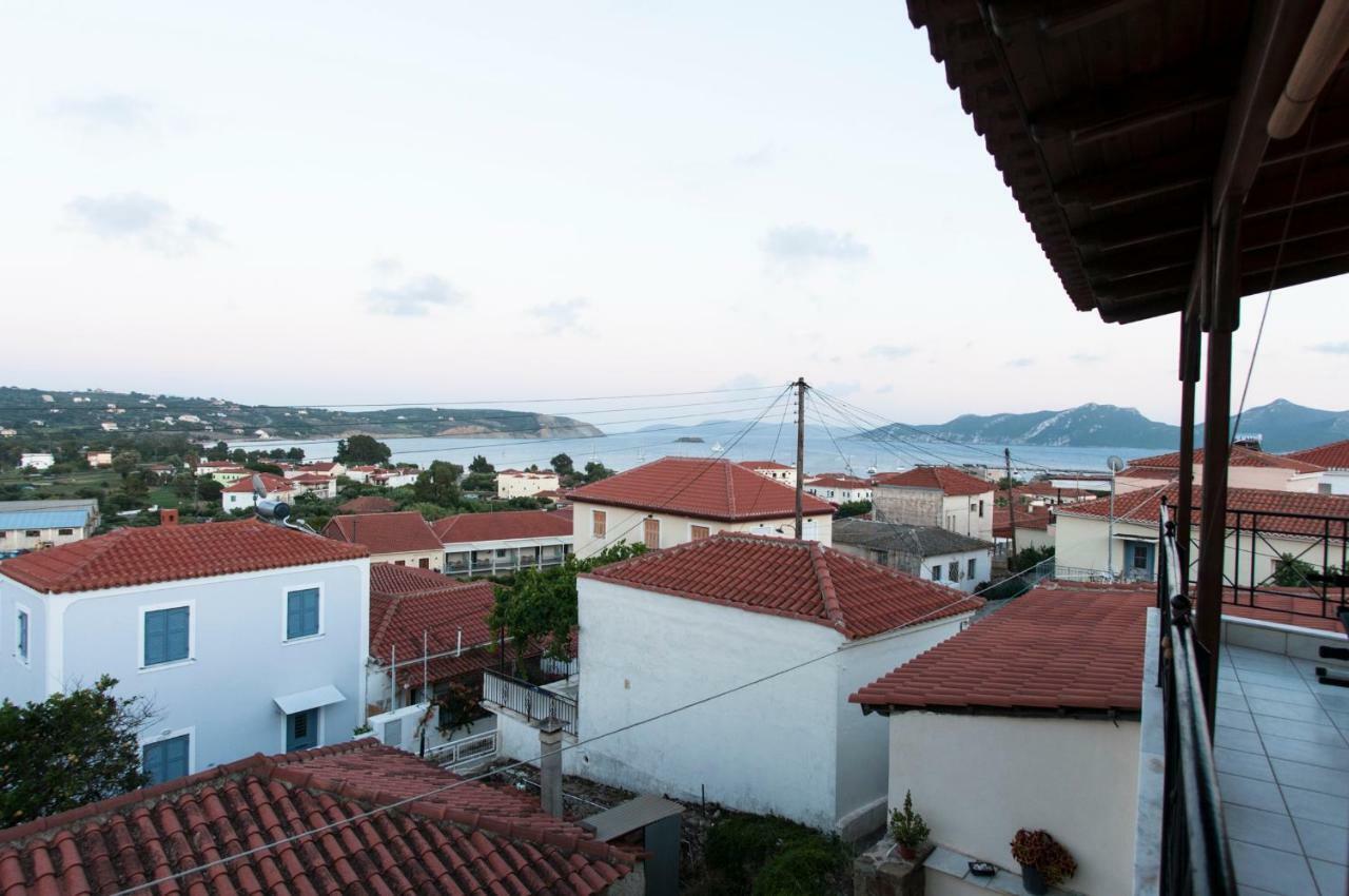Ferienwohnung The House Of "Angelina", Magnificent View Of The Sea Methoni  Exterior foto